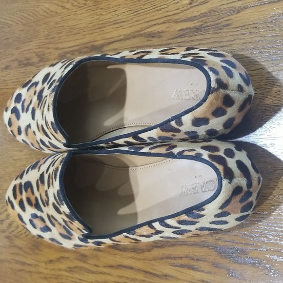 J Crew 9.5 calf hair penny loafers - Picture 14 of 15